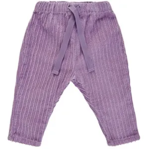 Purple Corduroy Joggers