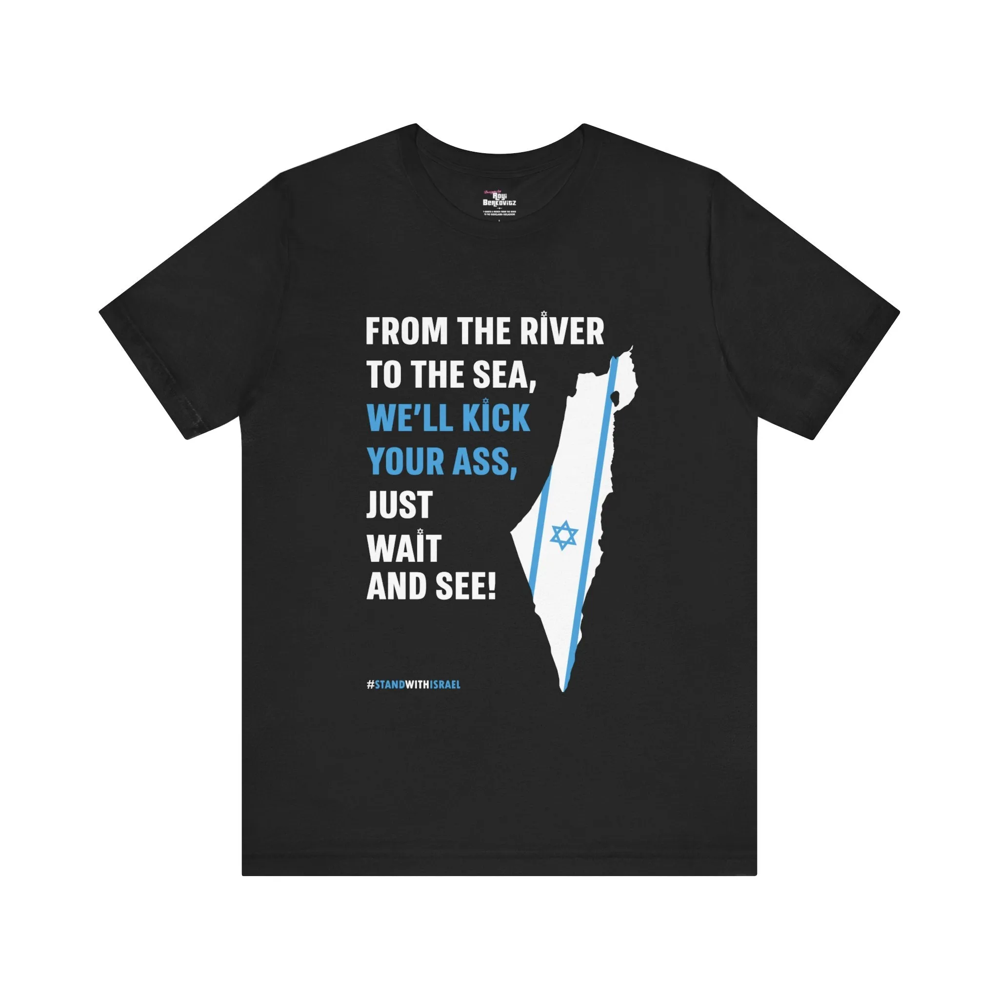 "Kick Ass" Black T-shirt for Men