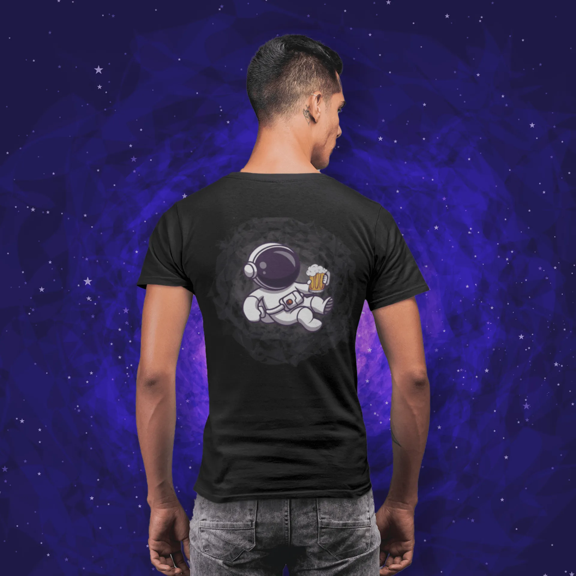 "Space Beer" T-shirt for Men