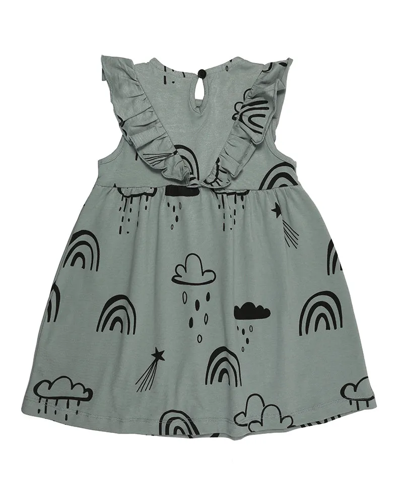 Rainbow Star Dress