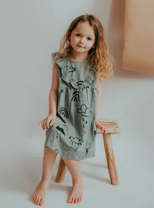 Rainbow Star Dress