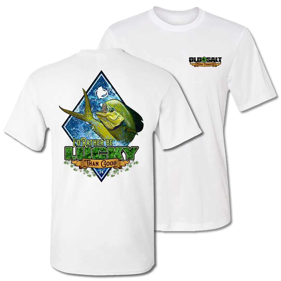 Rather Be Lucky - Mahi, Short Sleeve T Shirt