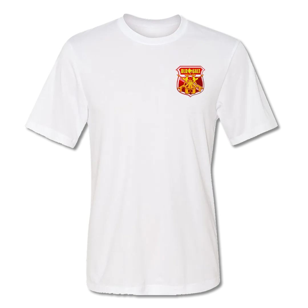 Real Diver Short Sleeve - Cotton/Poly Blend - Fishing T-Shirt