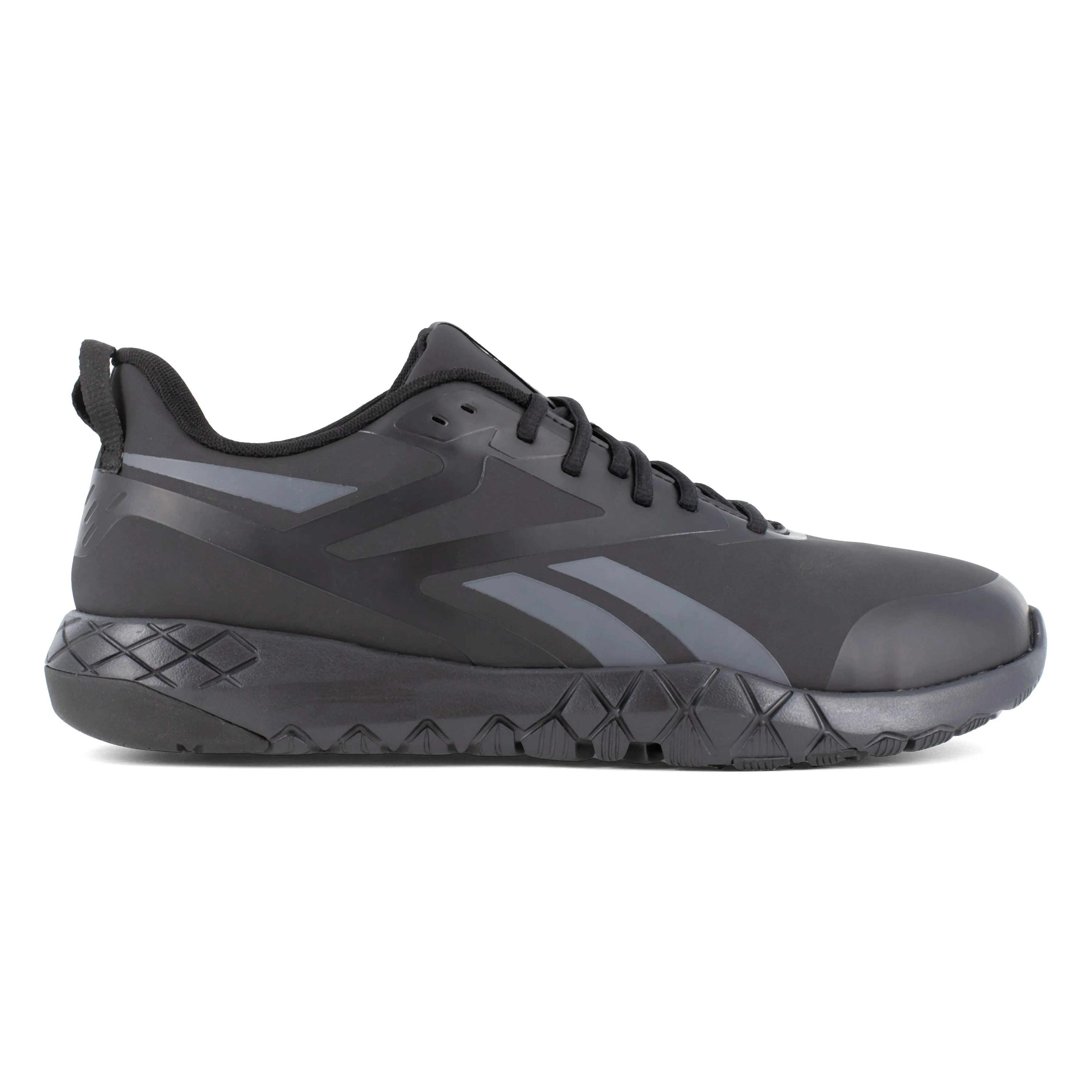 Reebok Men's Flexagon Force XL Comp Toe Athletic Work Shoe- Black- RB5442