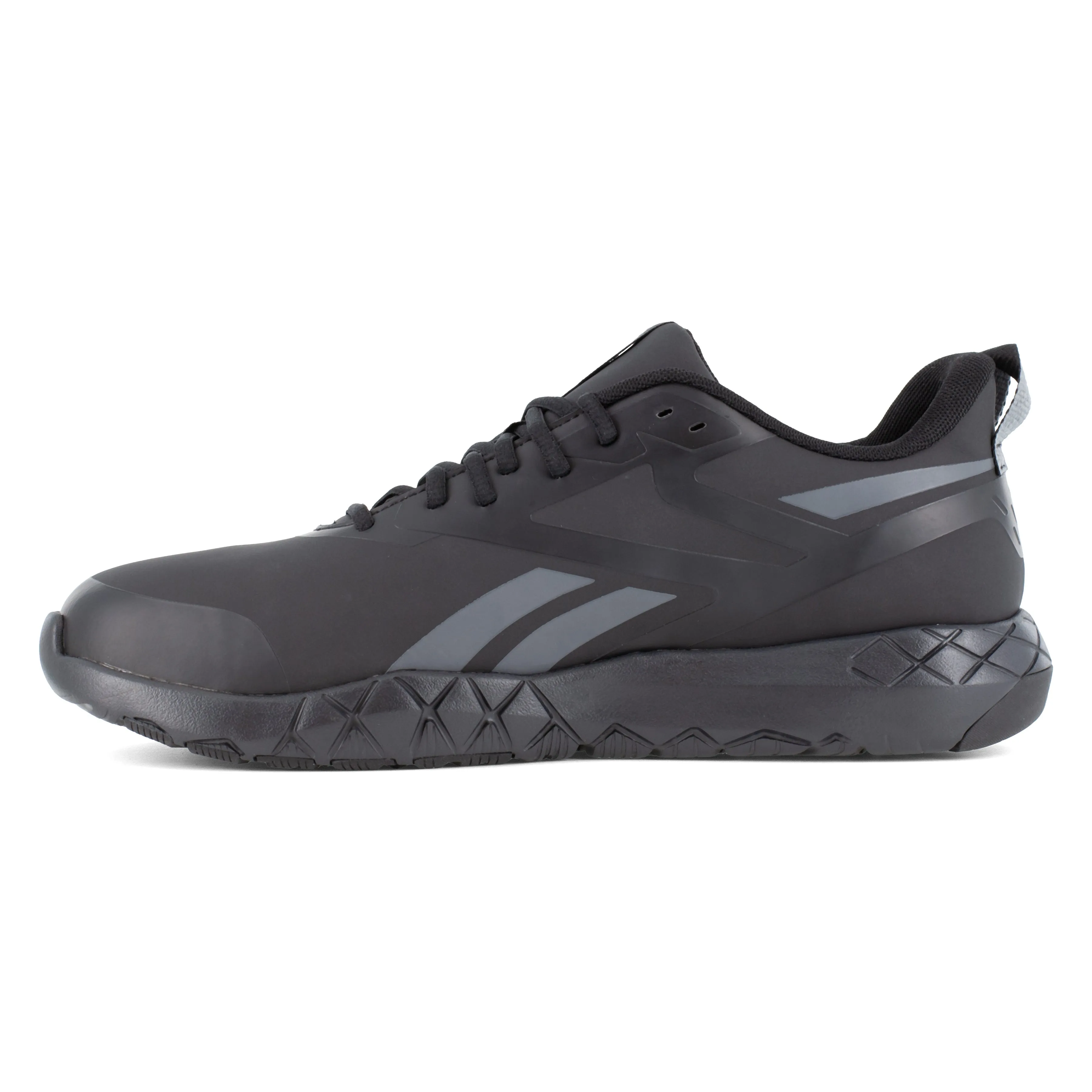 Reebok Men's Flexagon Force XL Comp Toe Athletic Work Shoe- Black- RB5442
