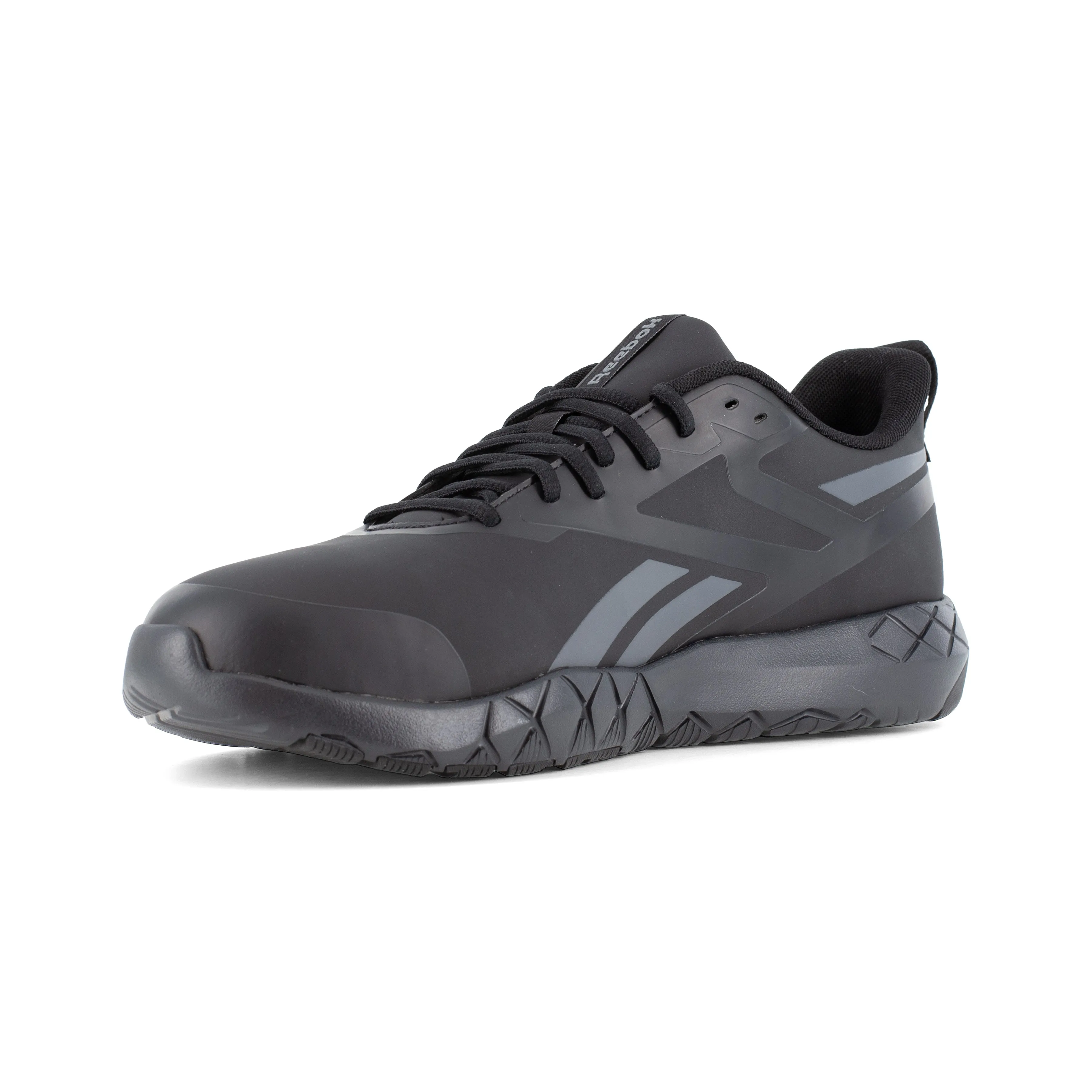 Reebok Men's Flexagon Force XL Comp Toe Athletic Work Shoe- Black- RB5442
