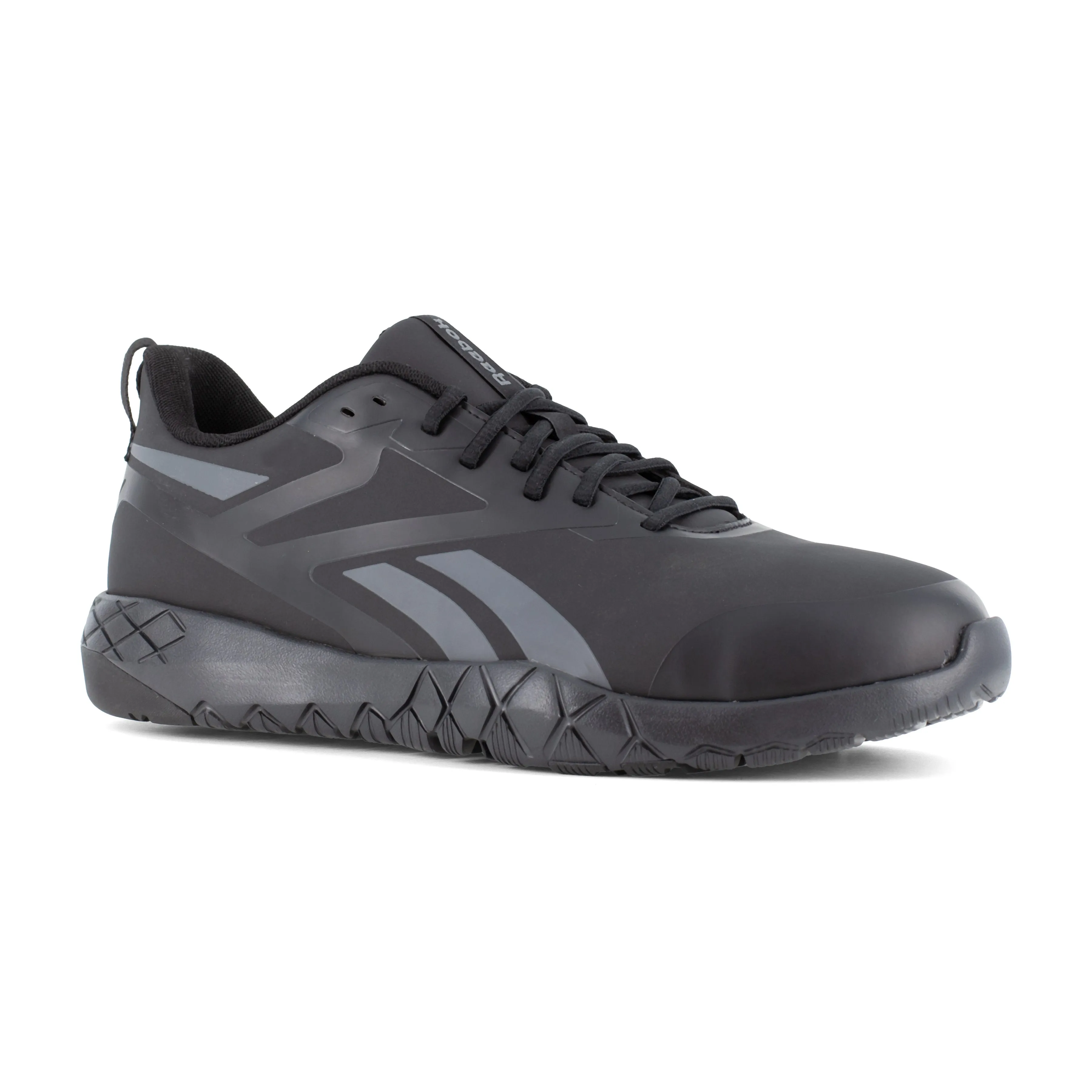Reebok Men's Flexagon Force XL Comp Toe Athletic Work Shoe- Black- RB5442