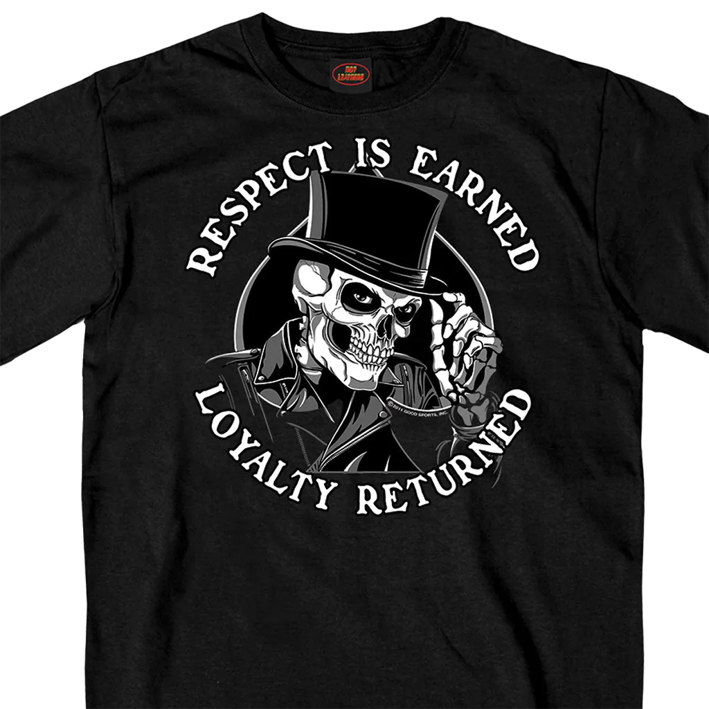 Respect Top Hat T-Shirt