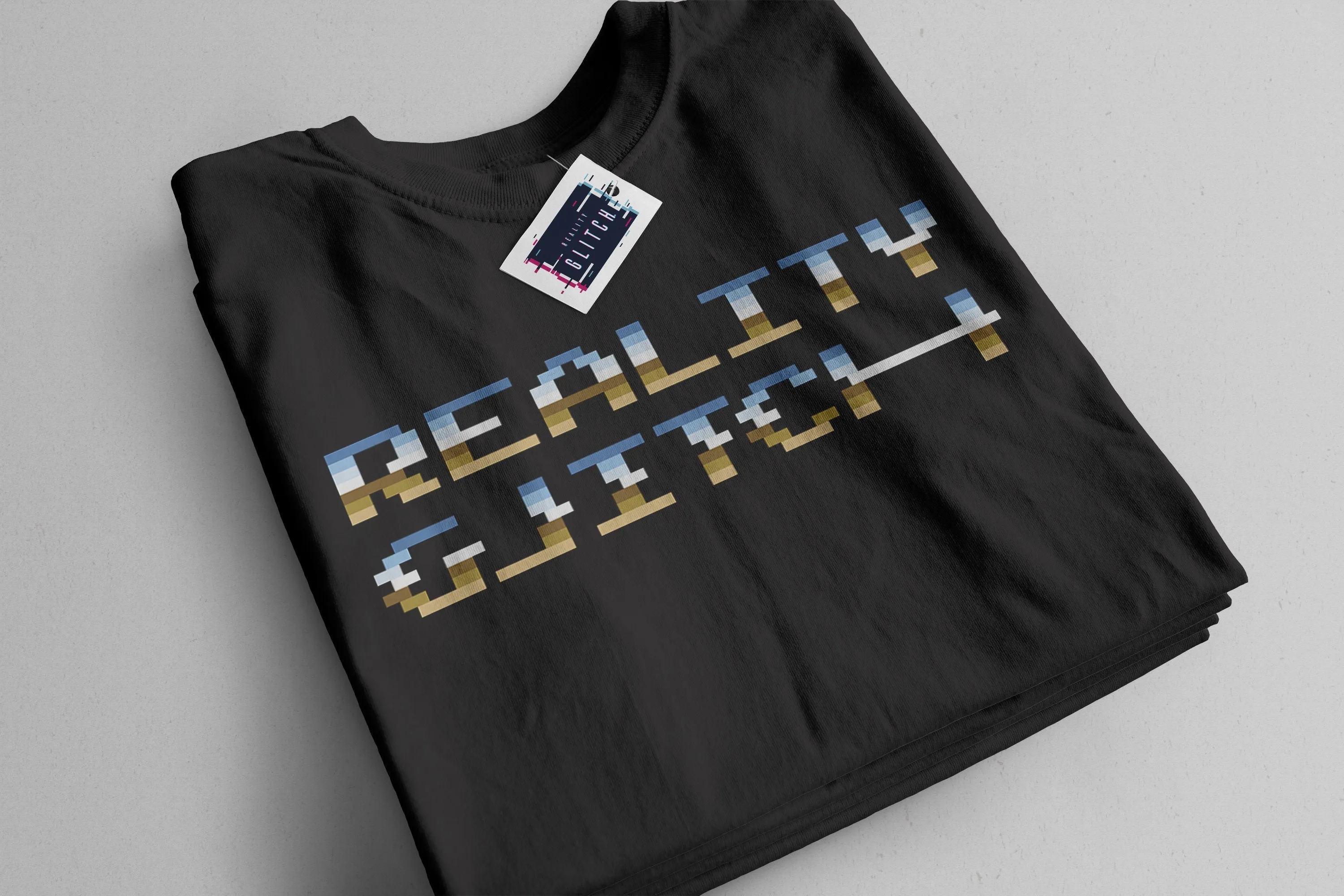 Retro Pixel Mens T-Shirt