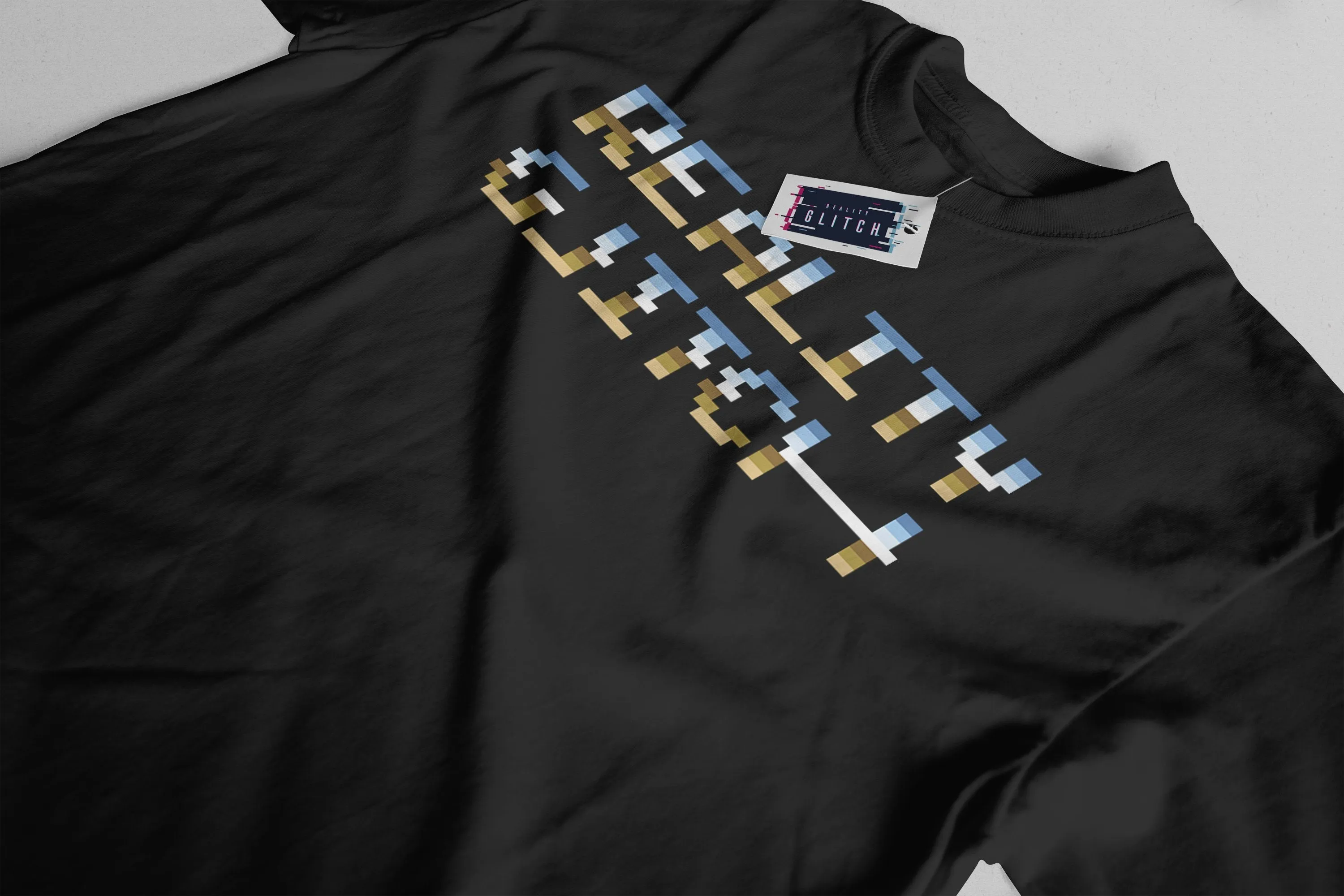 Retro Pixel Mens T-Shirt