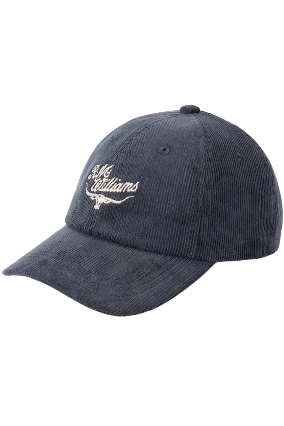 RM Williams Script Longhorn Cord Cap