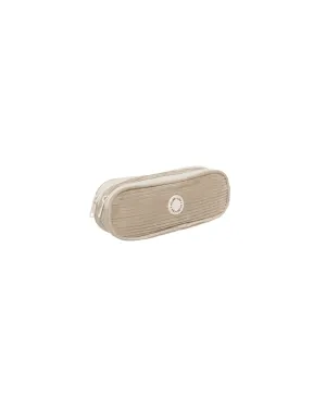 RYLEE   CRU Pencil Pouch || Pebble Corduroy