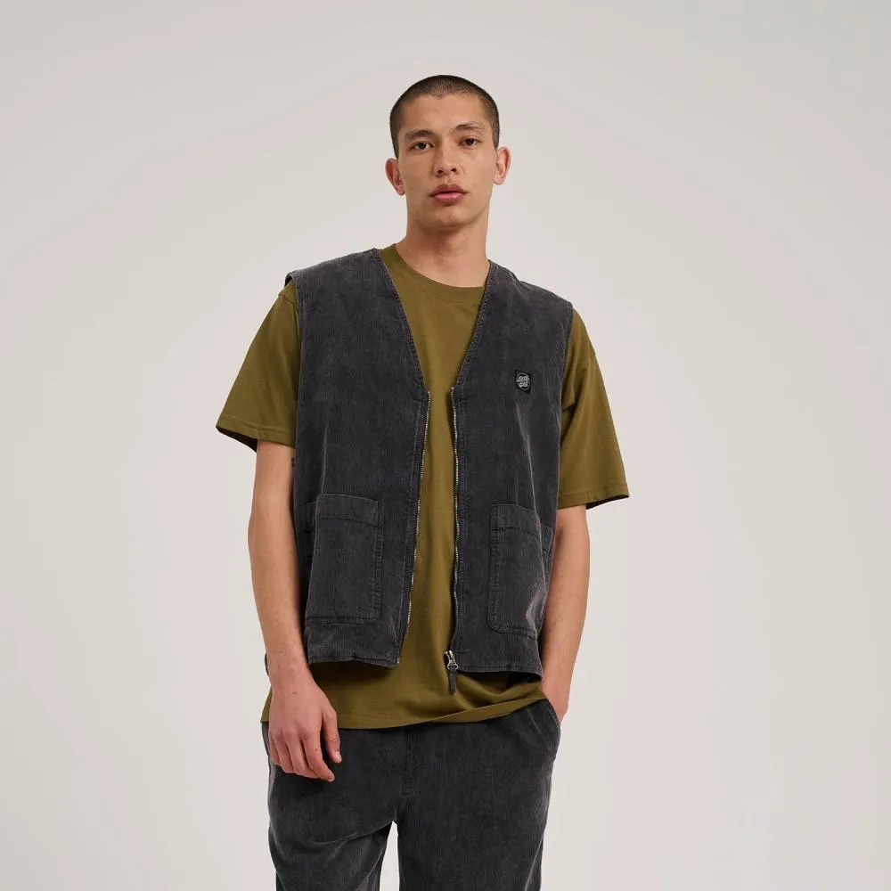 Santa Cruz Jacket Chill Vest - Grey Cord