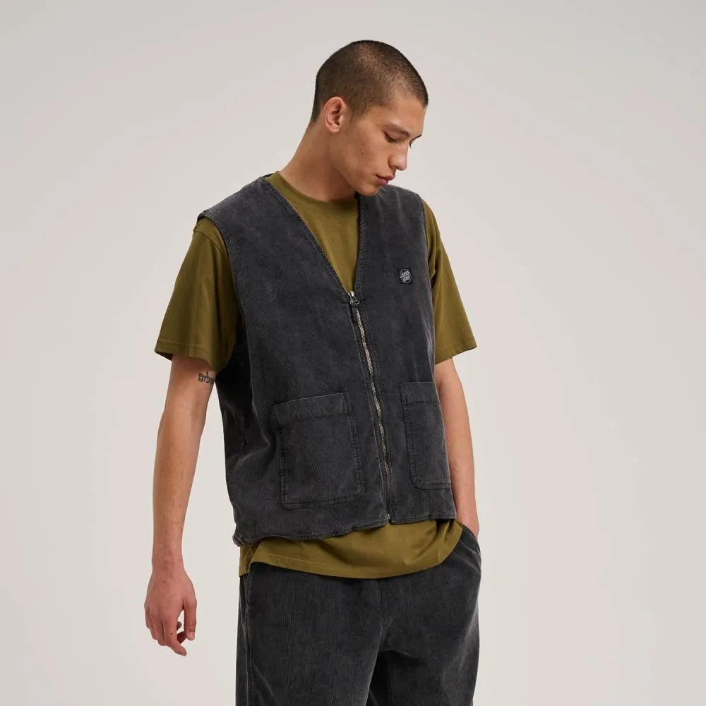 Santa Cruz Jacket Chill Vest - Grey Cord