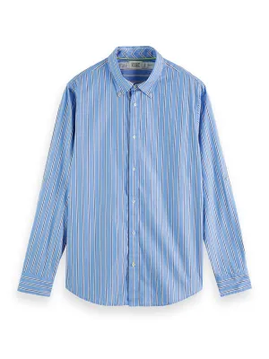 SAS REG FIT L/S STRIPED SHIRT
