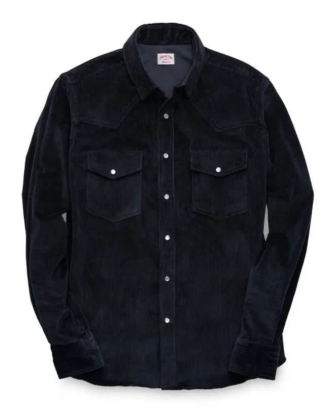 Sea Island Corduroy Western Overshirt