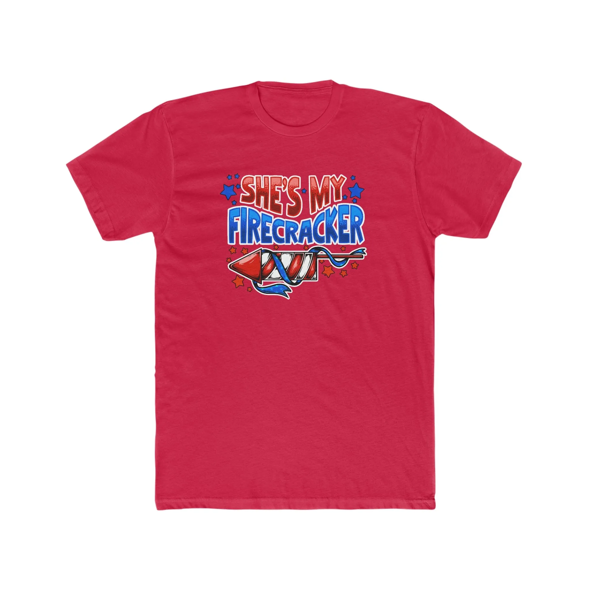 She's My Firecracker Luxury Unisex Tee