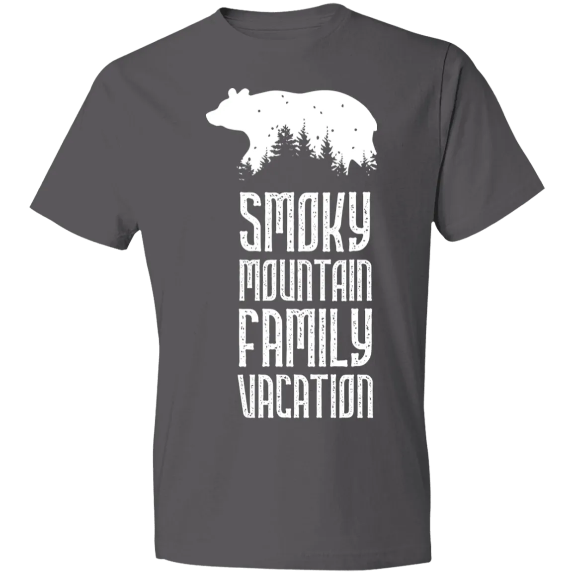 Smoky Mountain Family Vacation Bear (White) - Men's Tee