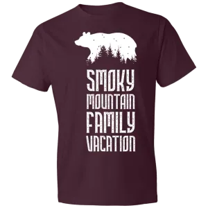 Smoky Mountain Family Vacation Bear (White) - Men's Tee