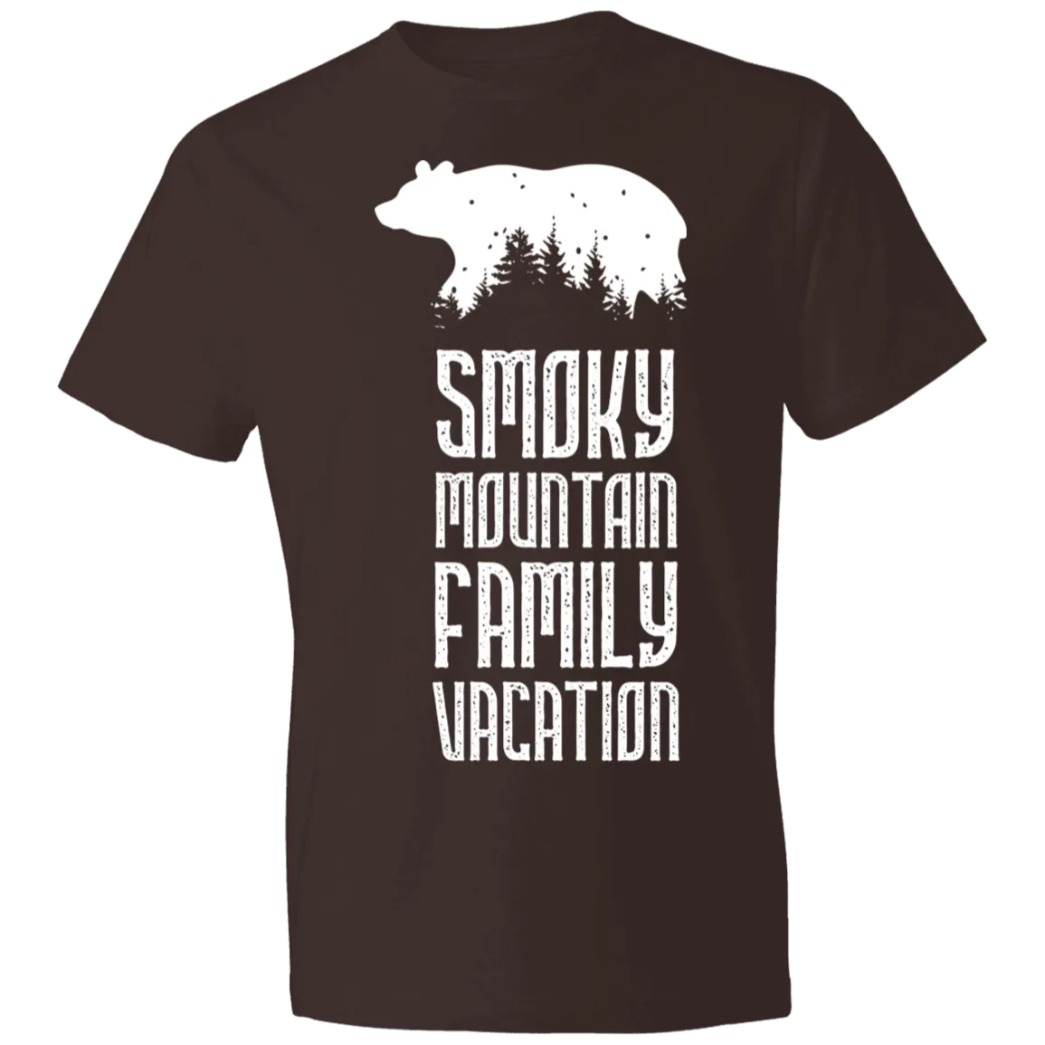 Smoky Mountain Family Vacation Bear (White) - Men's Tee