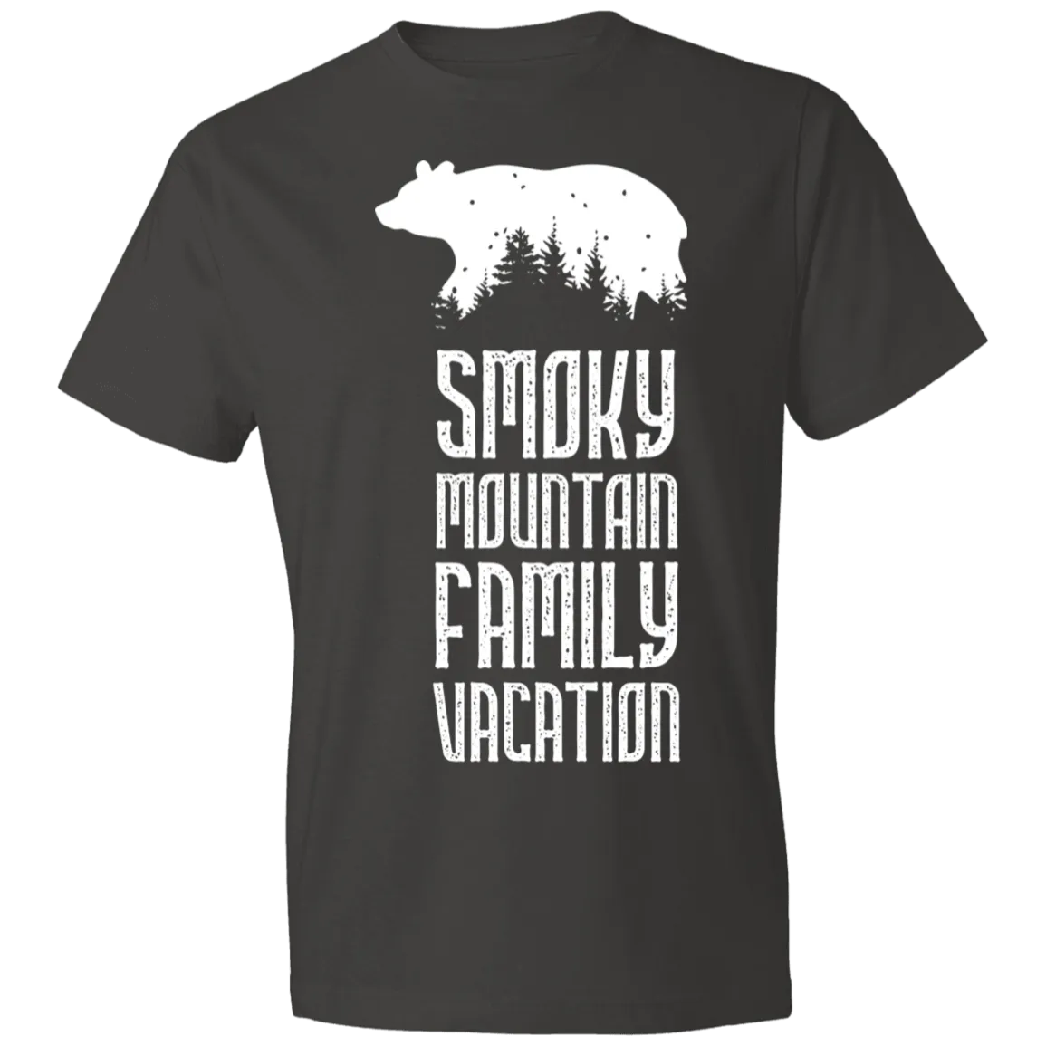 Smoky Mountain Family Vacation Bear (White) - Men's Tee