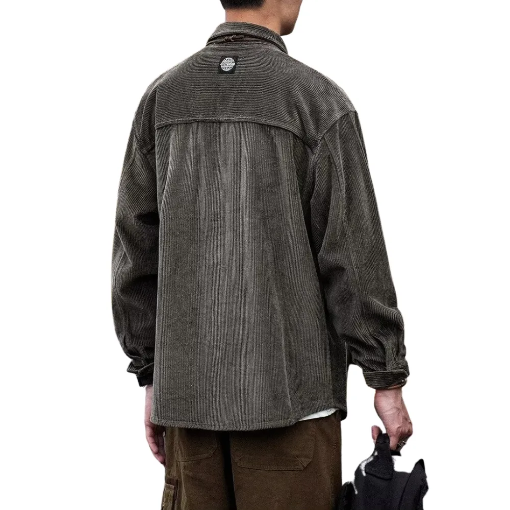 Solid Corduroy Shirt