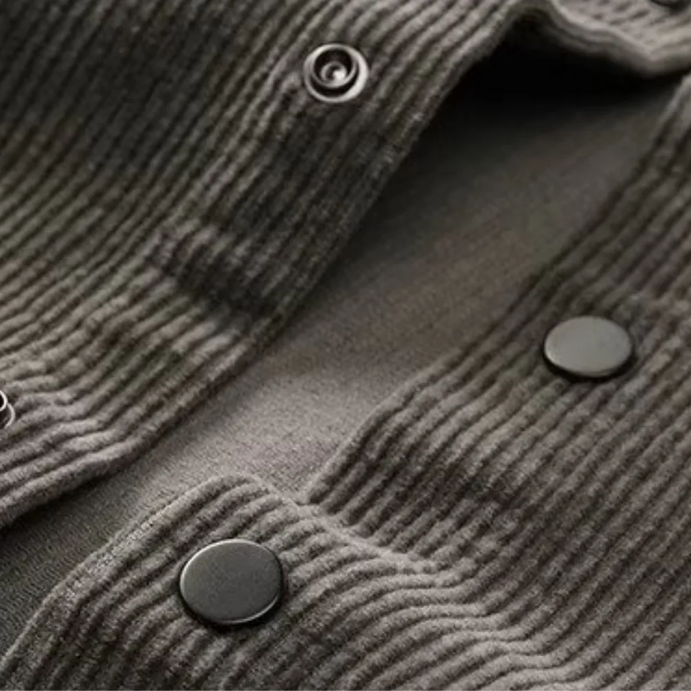 Solid Corduroy Shirt