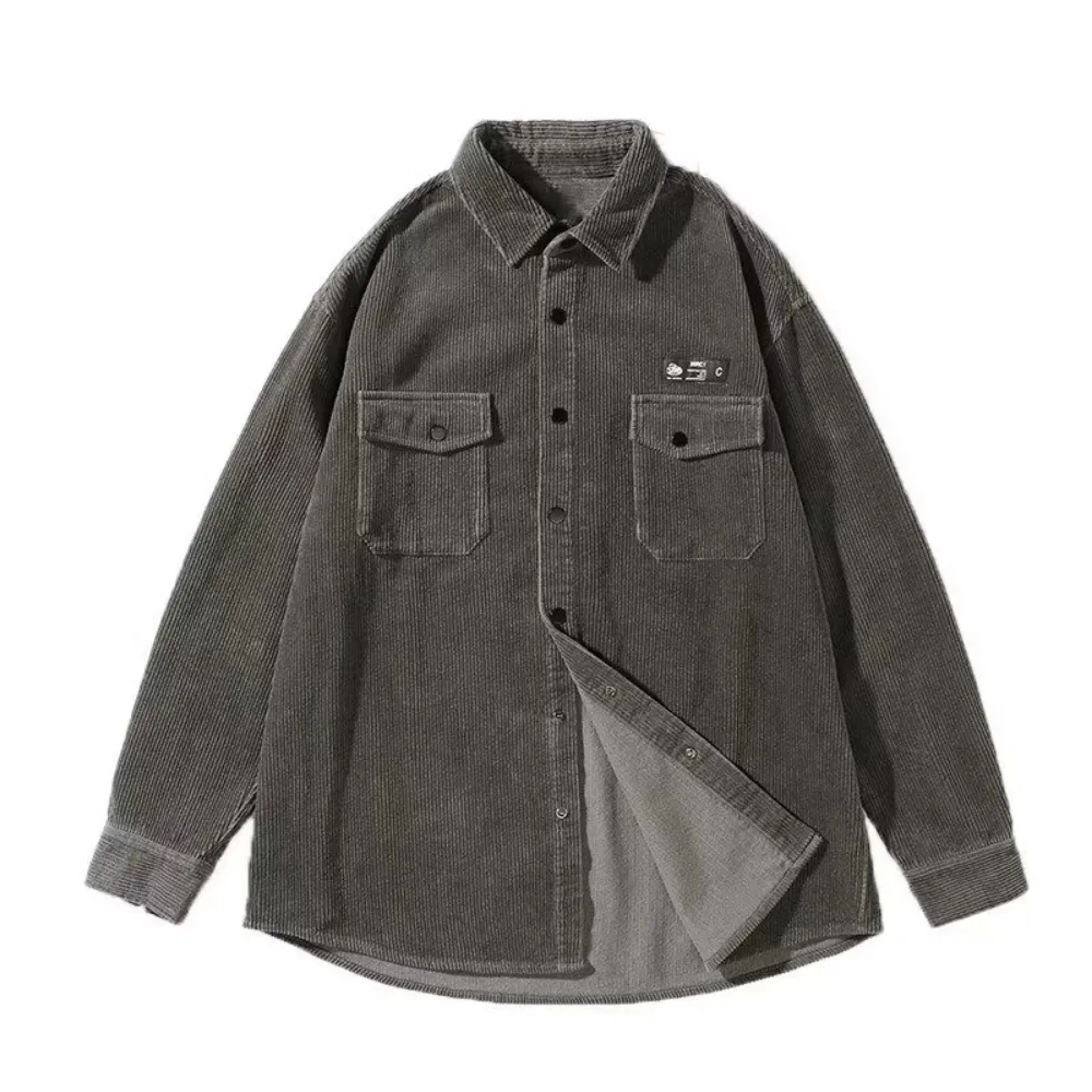 Solid Corduroy Shirt