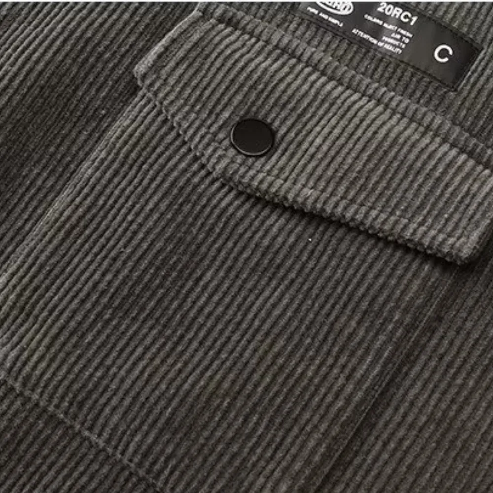 Solid Corduroy Shirt
