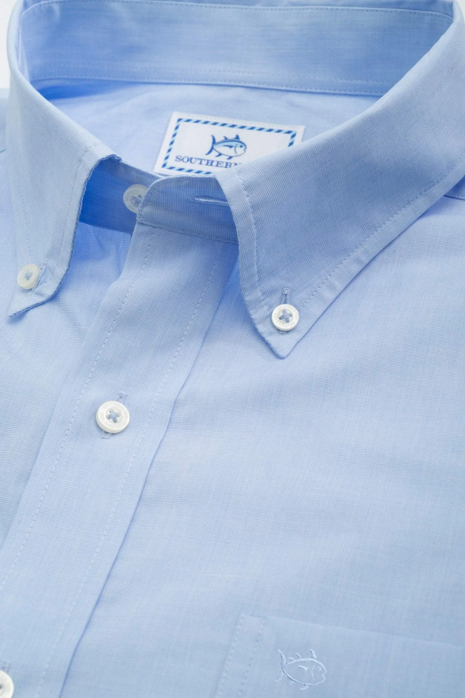 Southern Tide Men's Sullivans Solid Sport Shirt