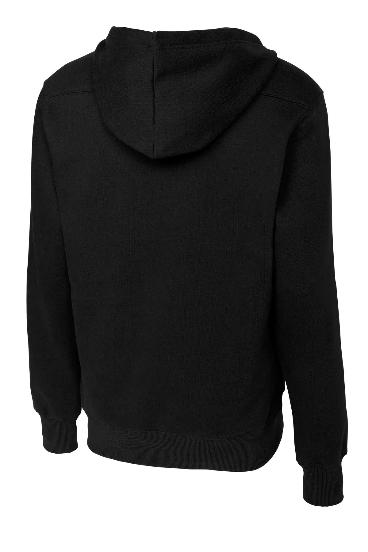 Sport-Tek Lace Up Pullover Hooded Sweatshirt. ST271 Black