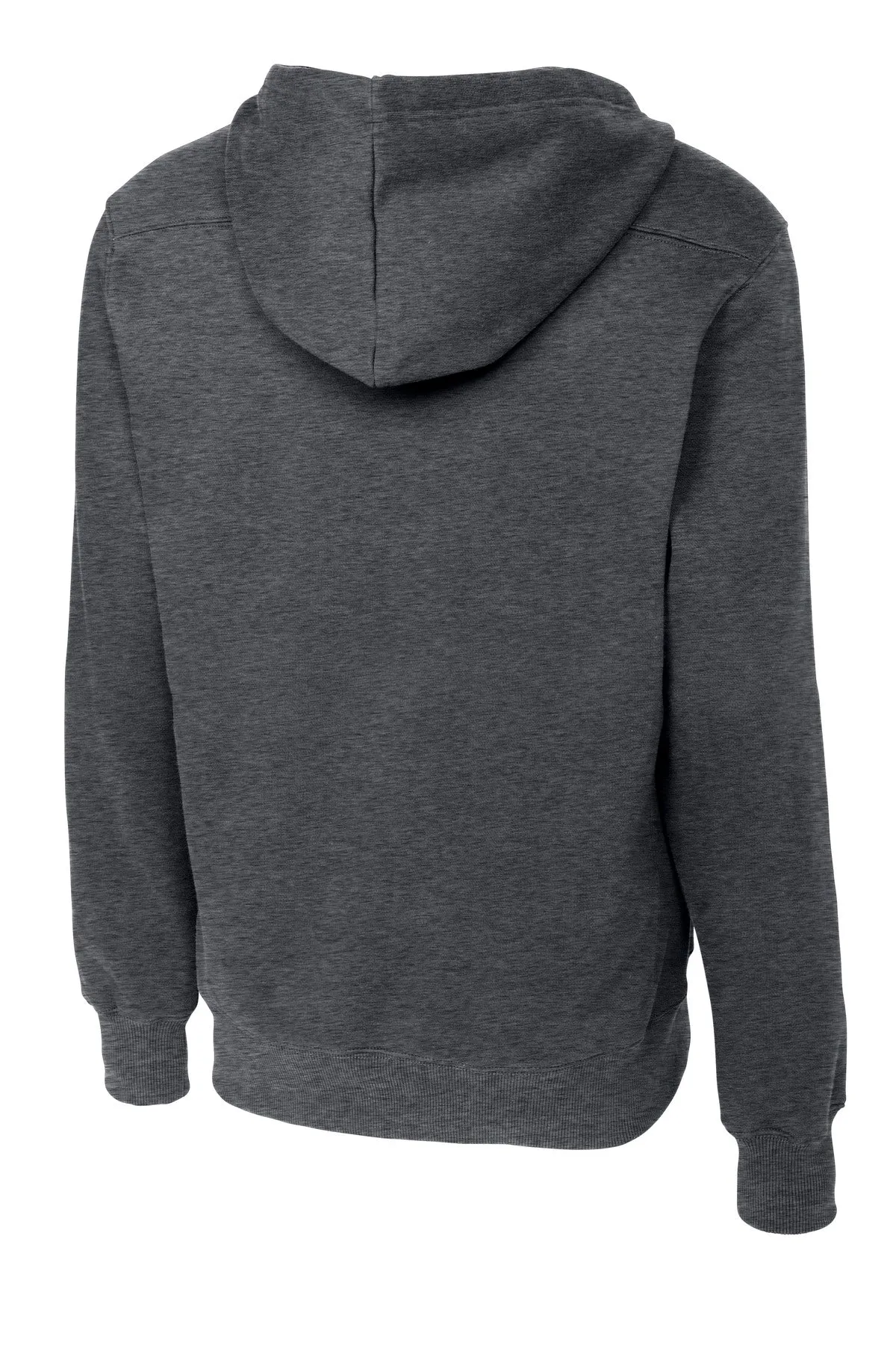 Sport-Tek Lace Up Pullover Hooded Sweatshirt. ST271 Graphite Heather