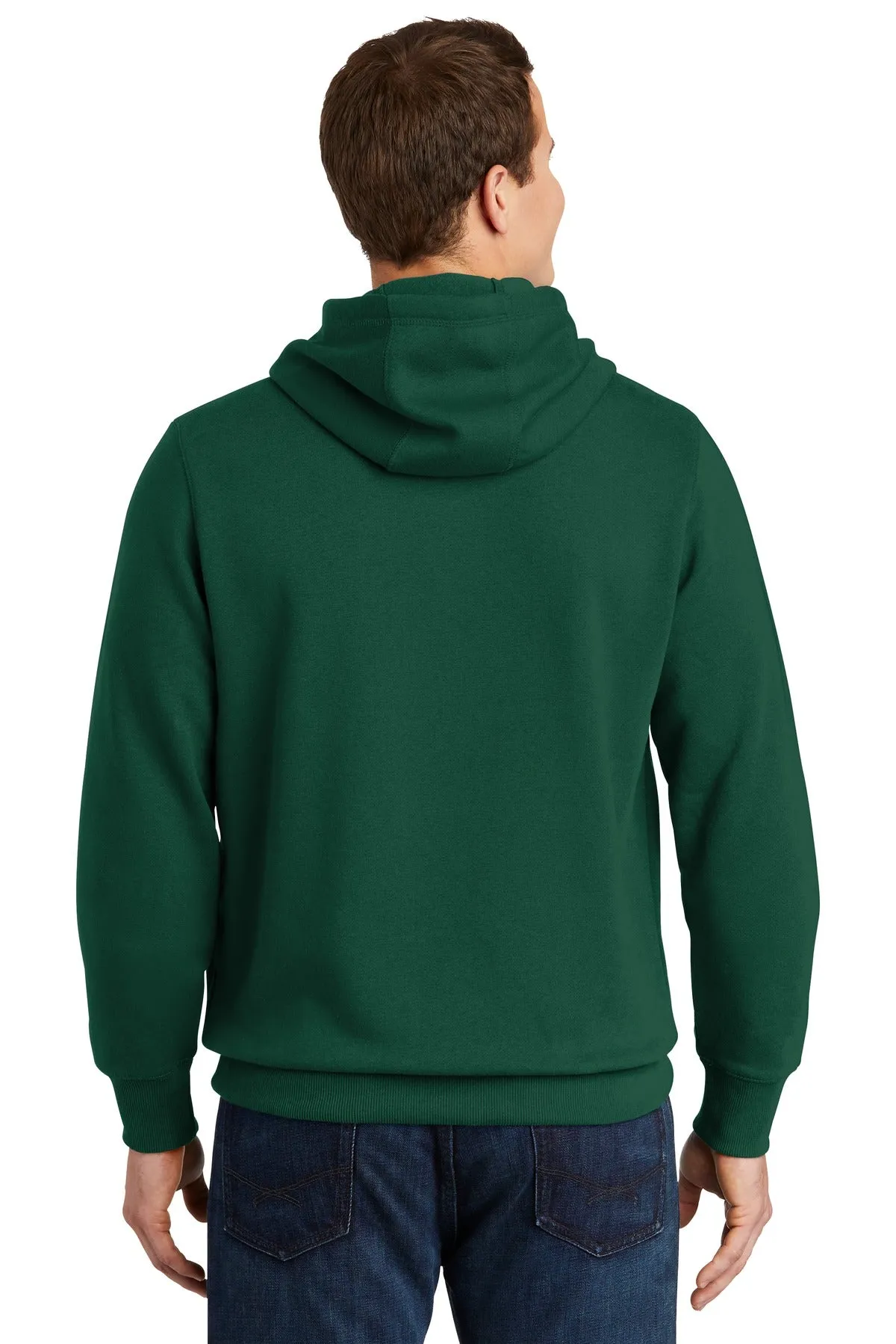 Sport-Tek Pullover Hooded Sweatshirt. ST254 Forest Green
