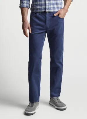 Superior Soft Corduroy Five-Pocket Pant- Ocean Blue