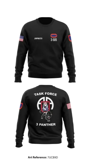 Task Force 3/505 Store 1 Core Men's Crewneck Performance Sweatshirt - 7uCb9D