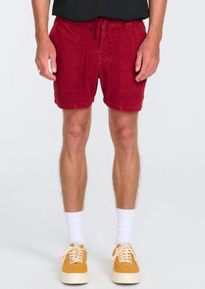 TCSS All Day Walkshort Red