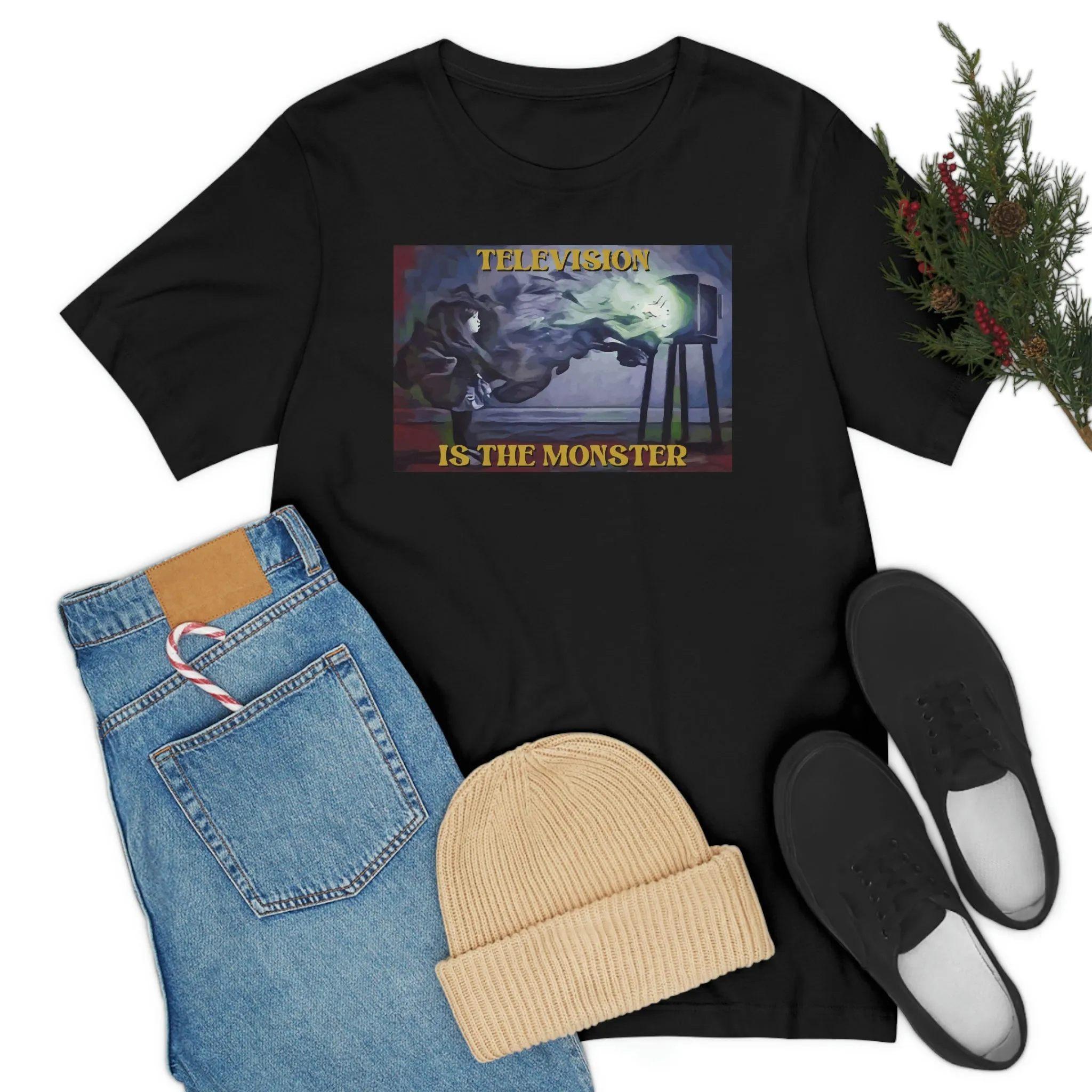 Television is the Monster Short Sleeve Tee
