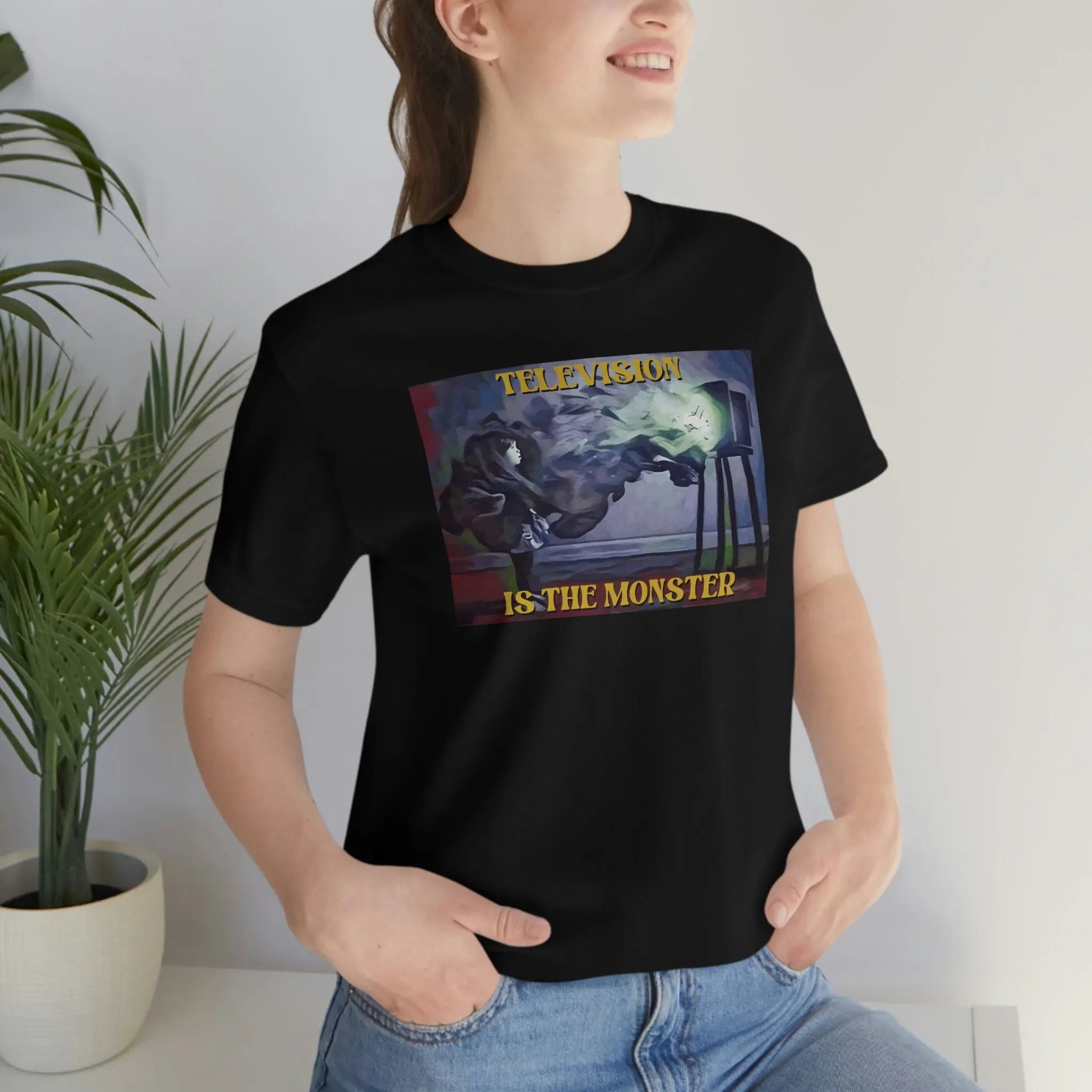 Television is the Monster Short Sleeve Tee