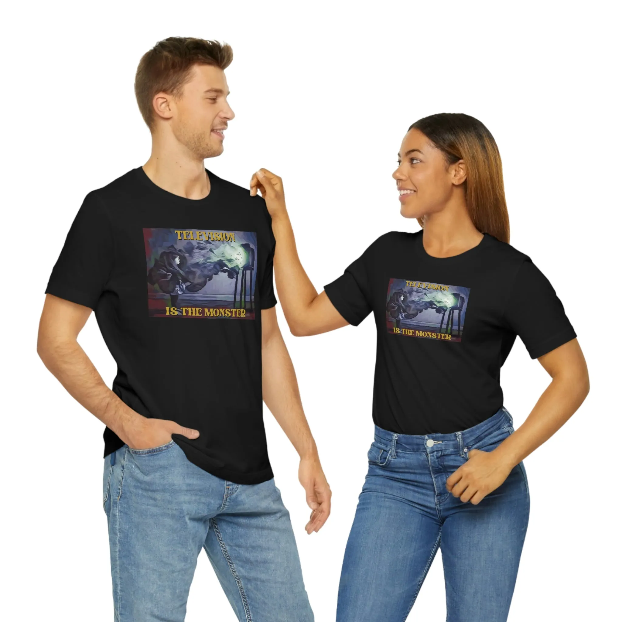 Television is the Monster Short Sleeve Tee