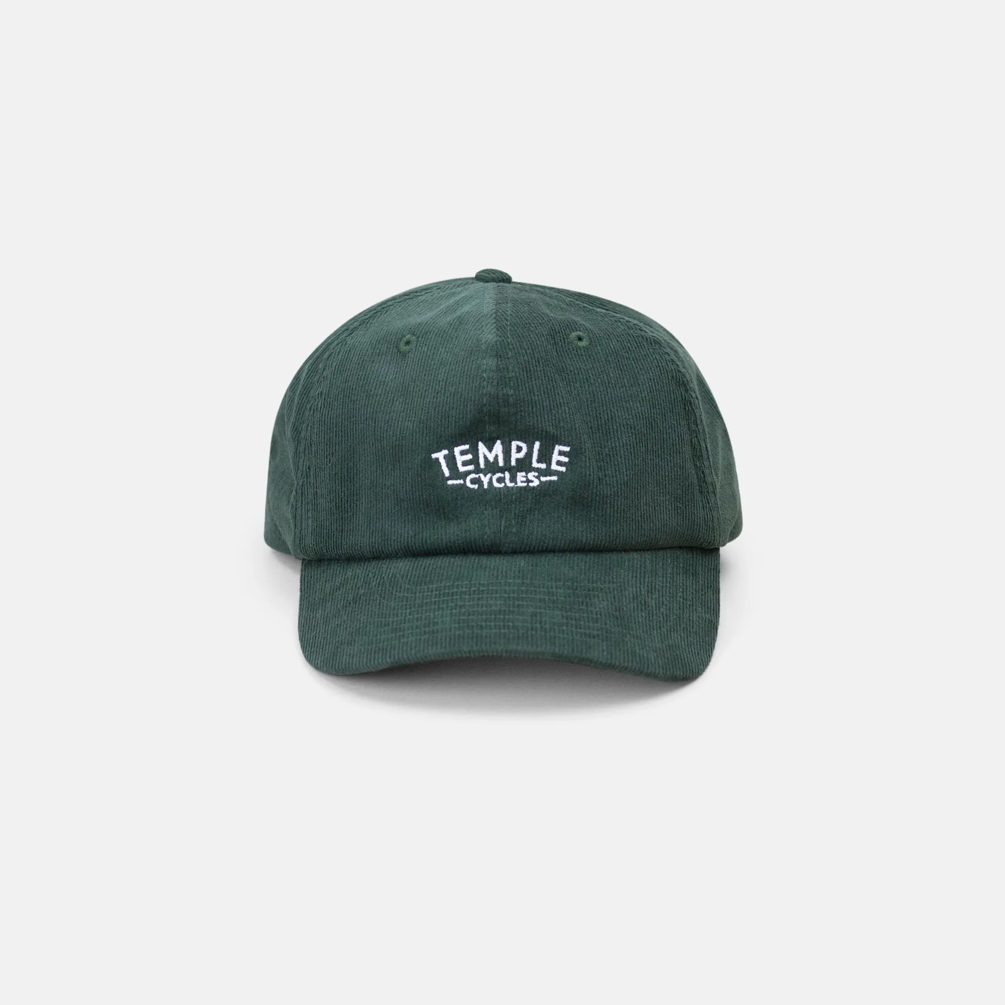 Temple Corduroy Cap - Dark Green