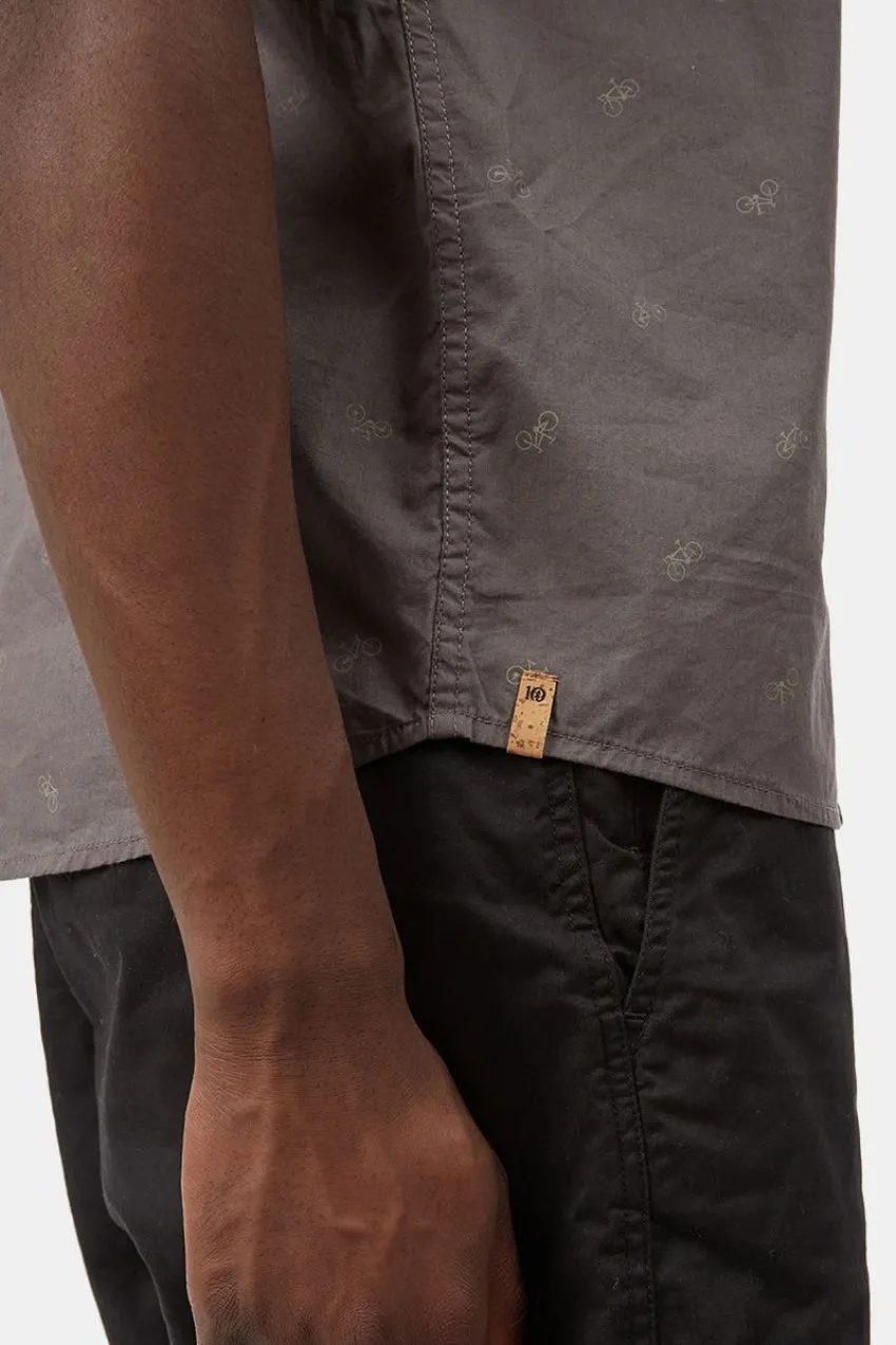 Tentree Bike Around Shortsleeve Shirt