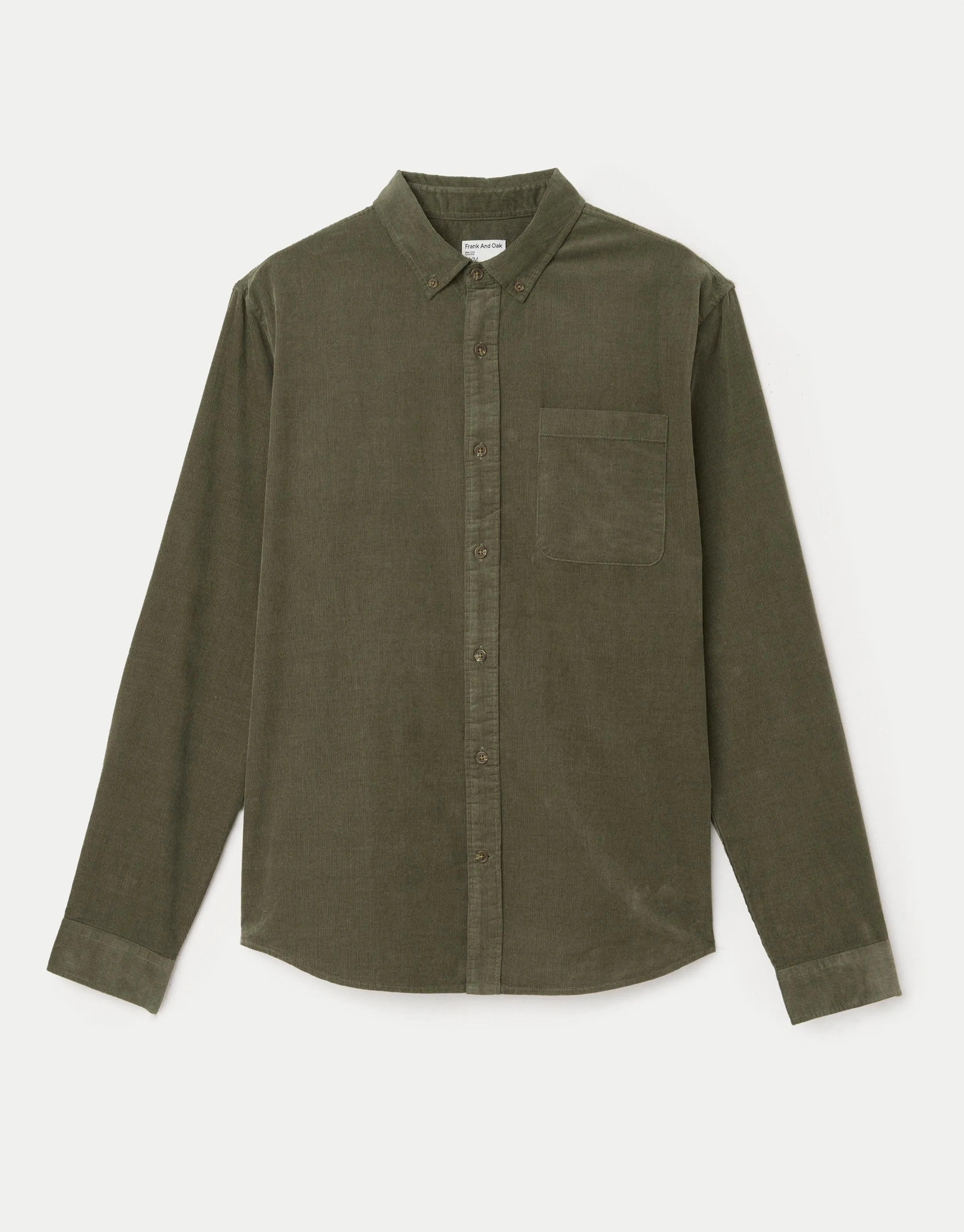 The Fine Corduroy Shirt in Agave