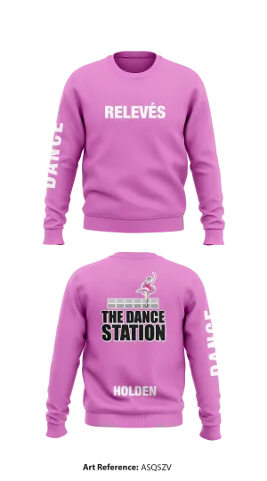 The Releves Core Men's Crewneck Performance Sweatshirt - aSQ5zV