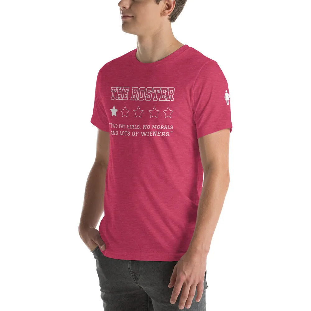 THE ROSTER Review - Lots of Wieners Unisex T-Shirt
