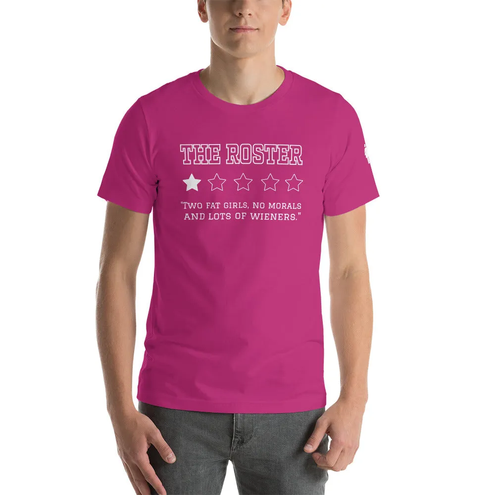 THE ROSTER Review - Lots of Wieners Unisex T-Shirt