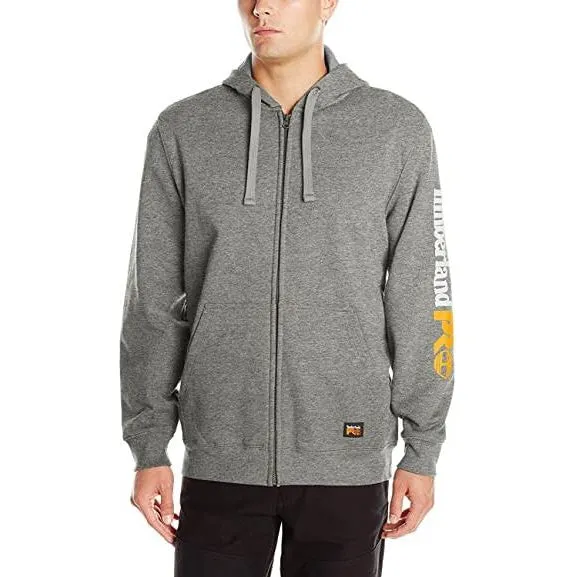 Timberland Pro Men's Hood Honcho Full-Zip Work Hoodie - Charcoal - TB0A1152010