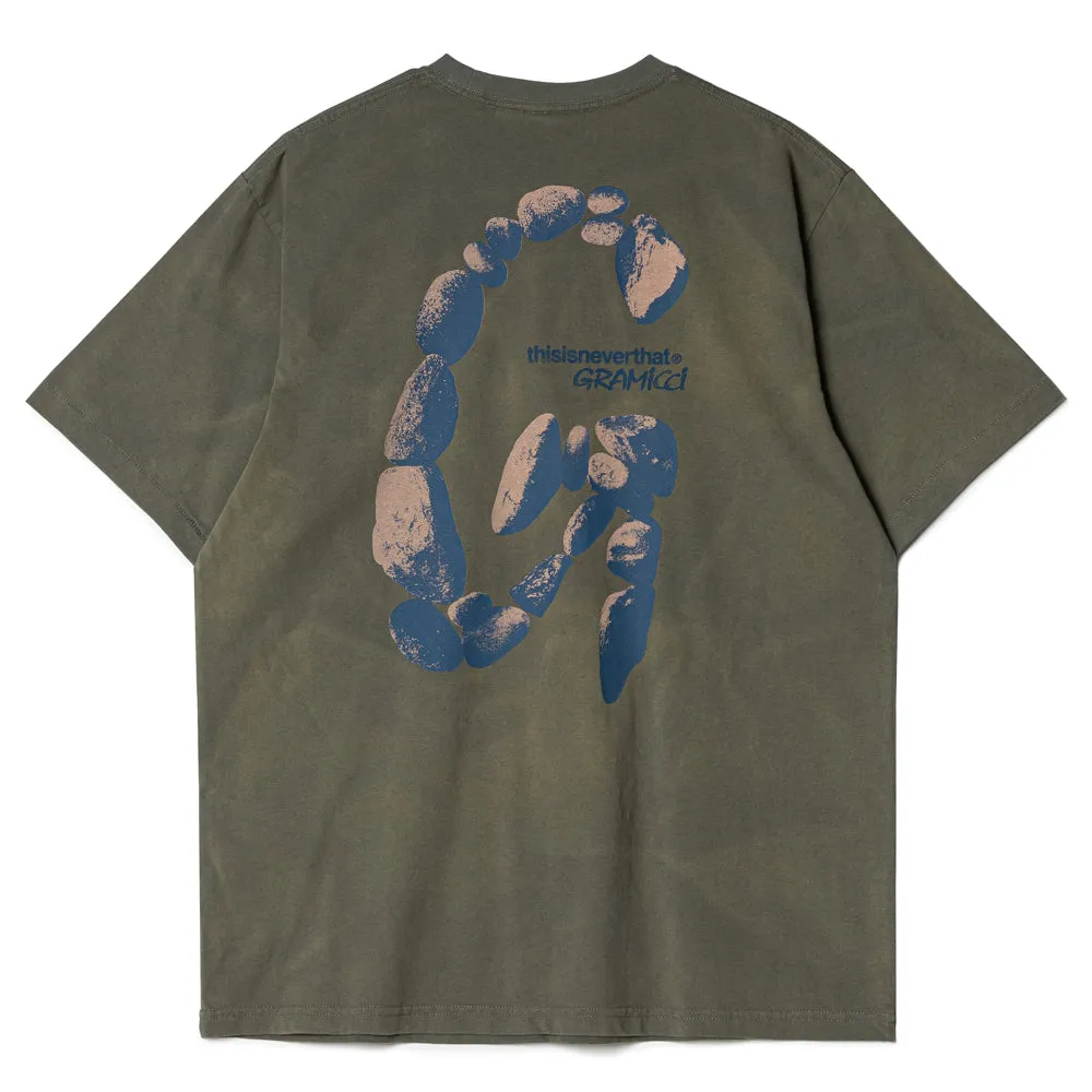 TNT Gramicci Sun Faded Tee | Dark Olive