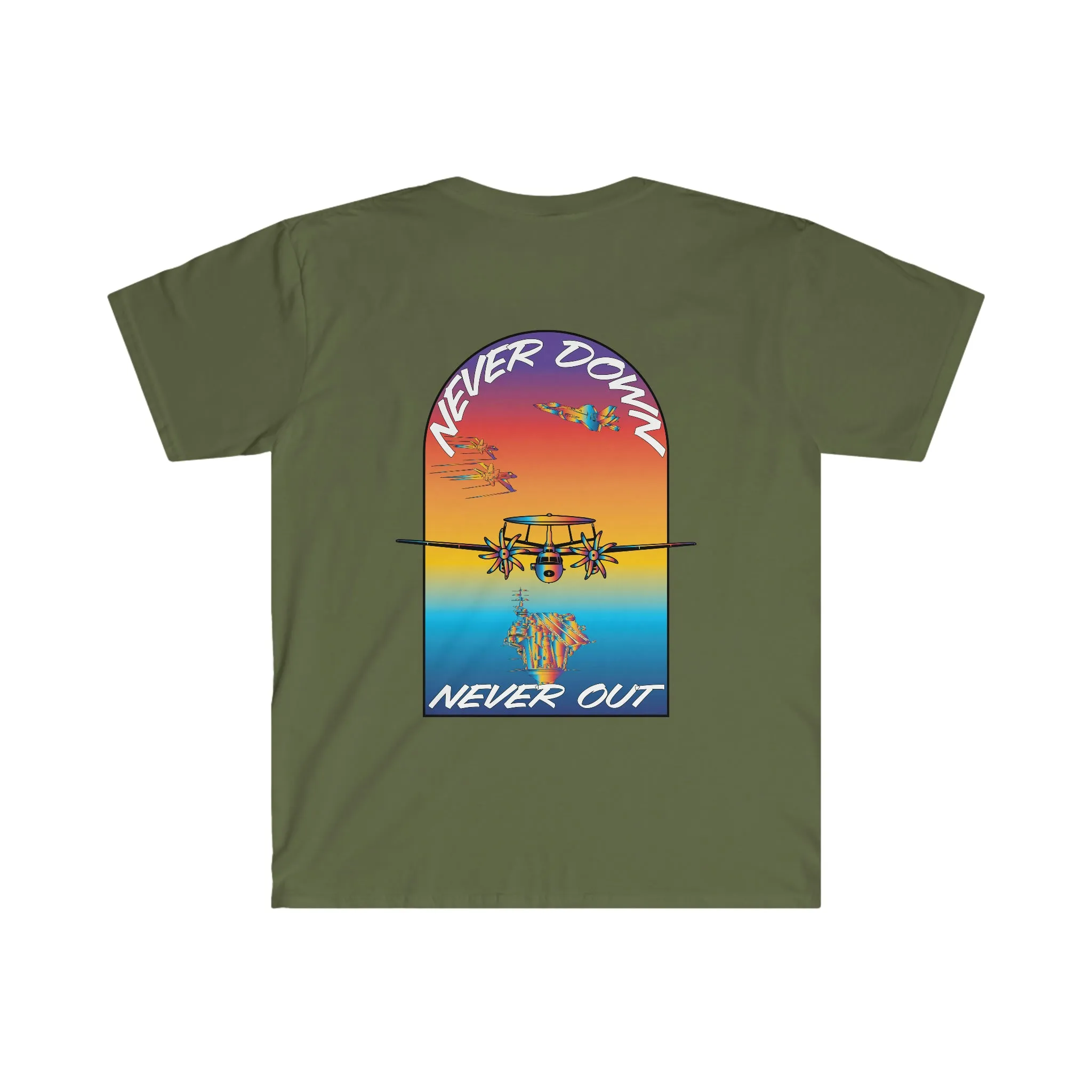 T.R. MATSON COLLAB - NEVER DOWN, NEVER OUT