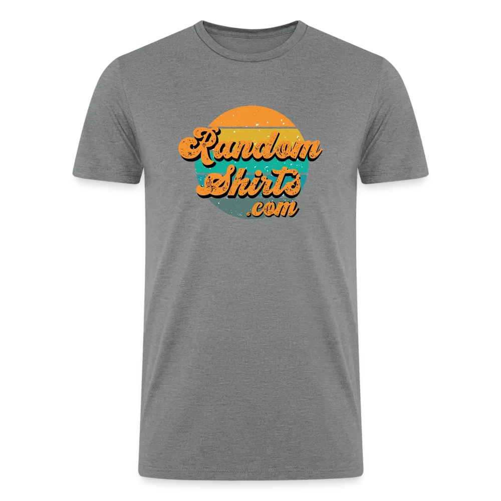 Tri-Blend Triumph: Men's RandomShirts.com Logo Tee