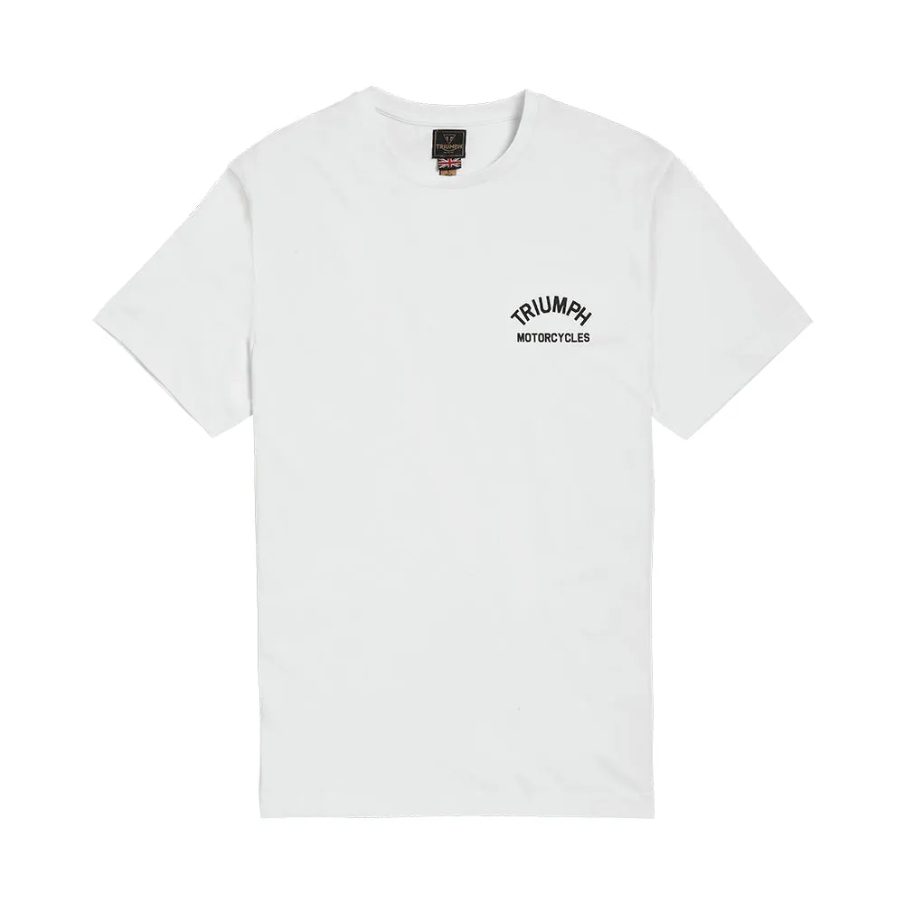 Triumph Castle T-Shirt White